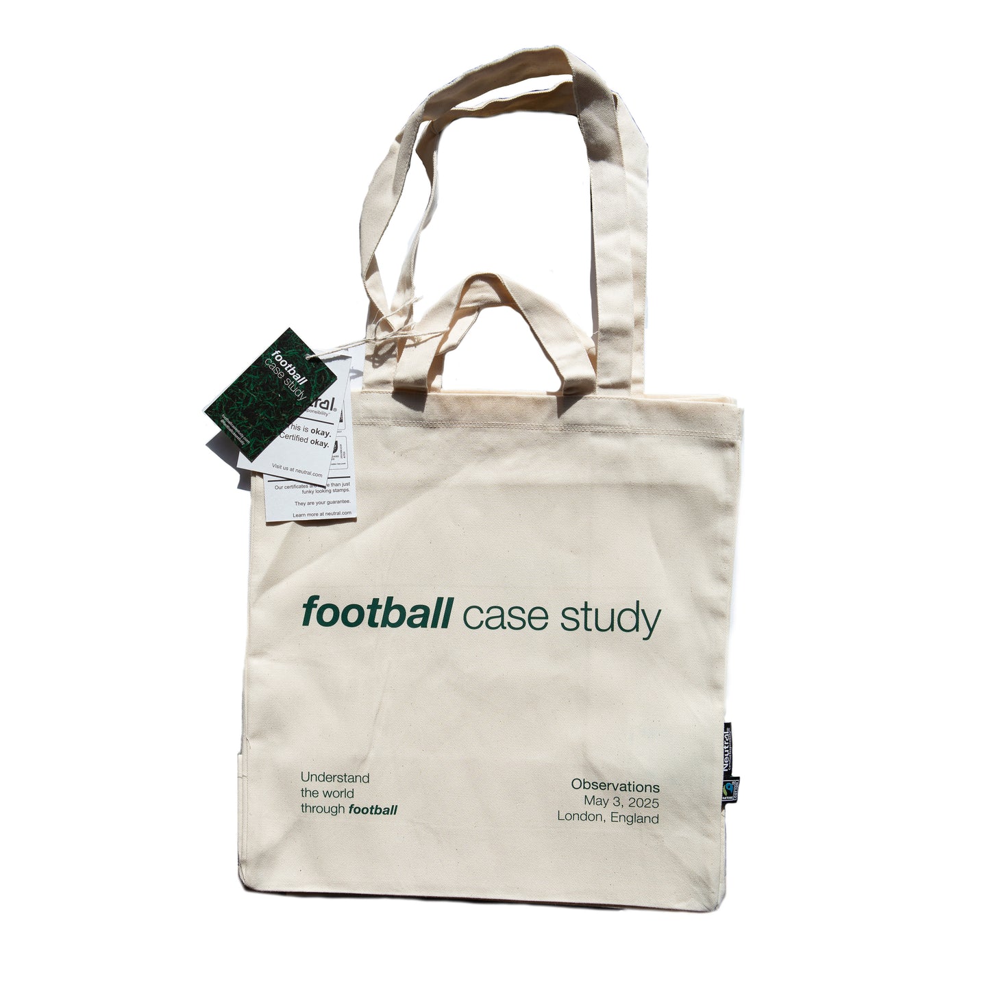 Beige Tote Bag